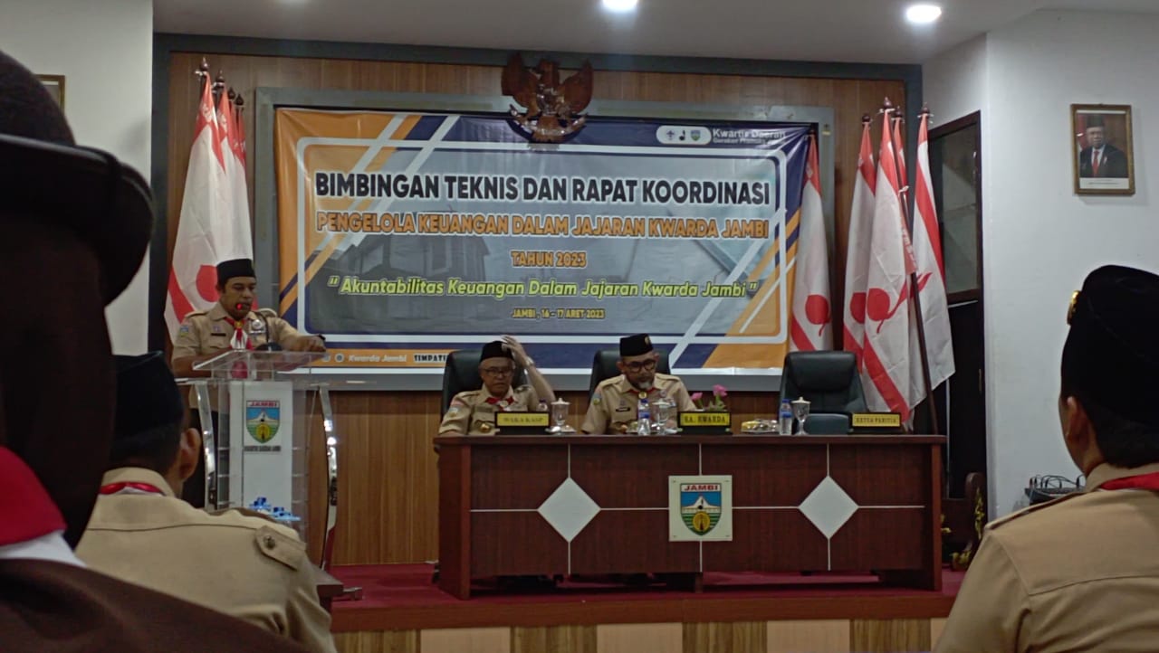 Kwarcab Tebo Kirim Peserta Bimtek Keuangan Kwarda Jambi Tahun 2023