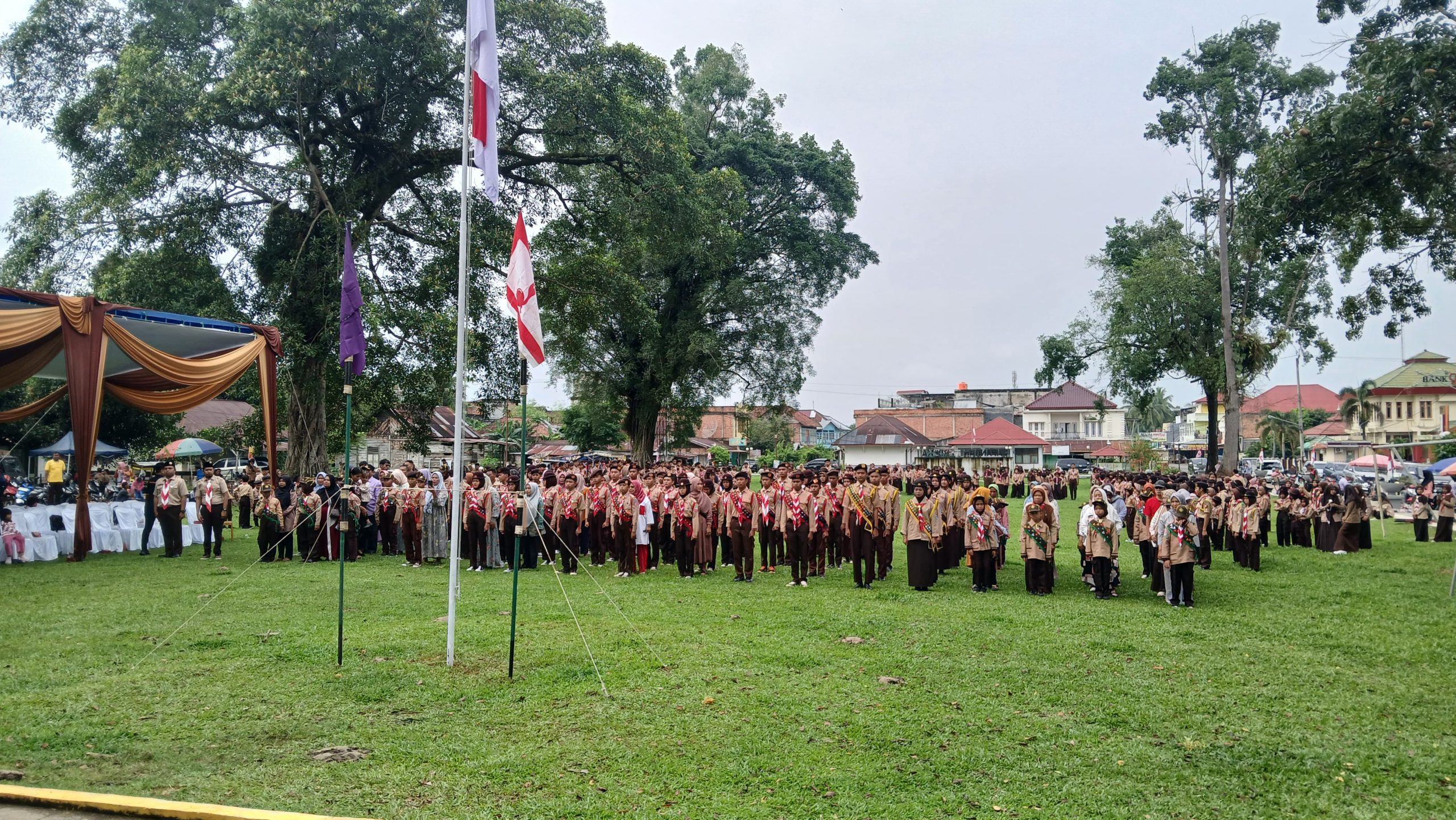 Wakil Bupati Tebo Jadi Pembina Upacara Peringatan Hari Baden Powel ke-168 Tahun 2025