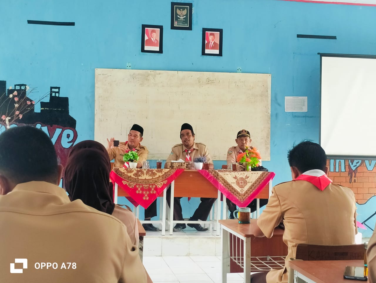 Secara Aklamasi Kak Mukriyanto Terpilih Sebagai Ketua Pramuka Ranting Sumay