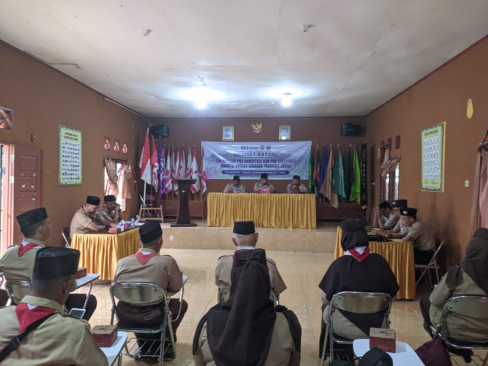 Tim Asesor Kwarda Jambi Kunjungi Kwarcab Tebo