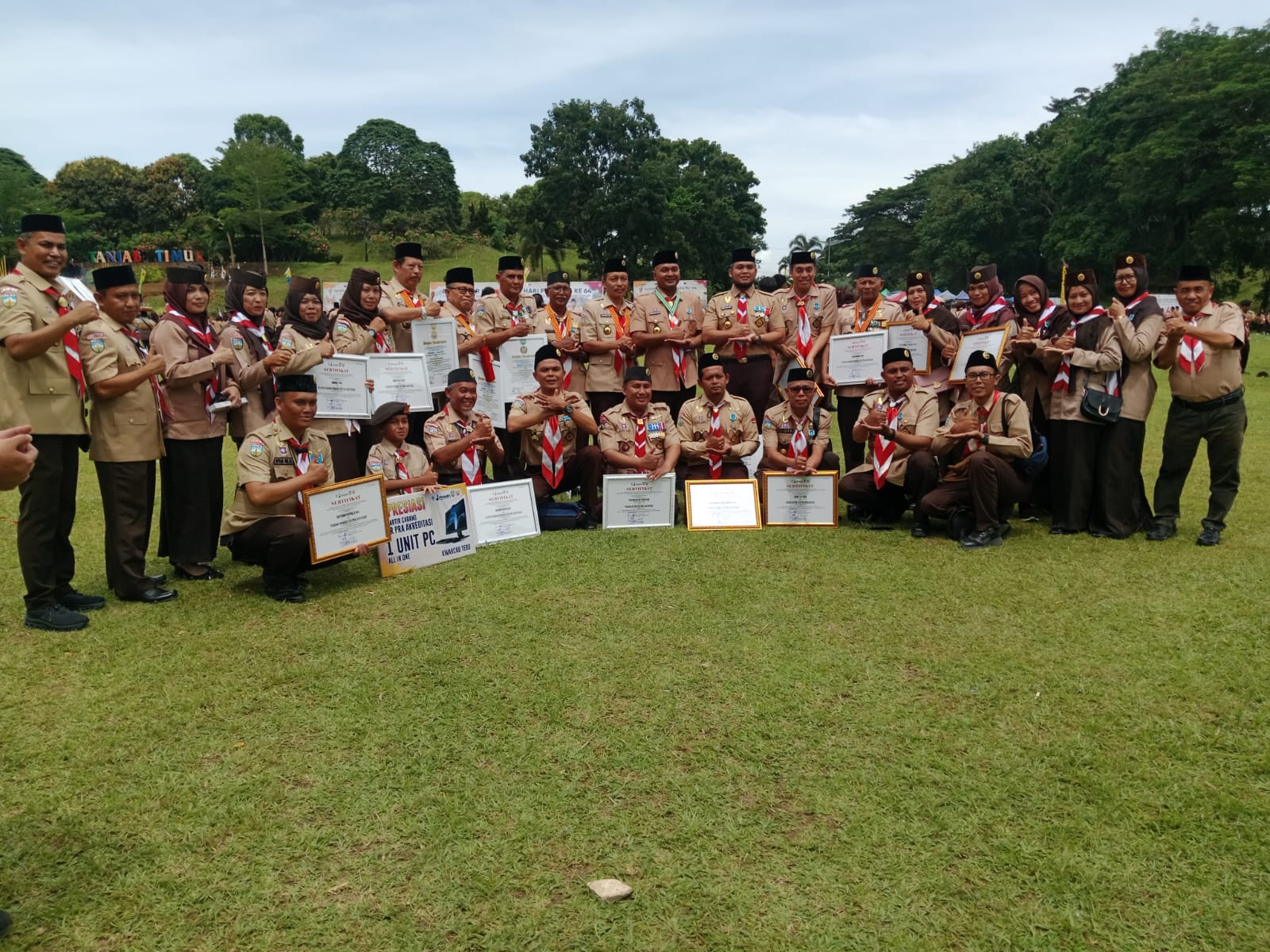 Kwarcab Tebo Raih Beberapa Penghargaan Pada Peringatan Hari Pramuka ke-64