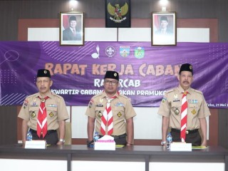 Wakil Bupati Tebo, Buka Rakercab Pramuka Tebo Tahun 2026